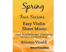 Spring Four Seasons Easy Violin Sheet Music