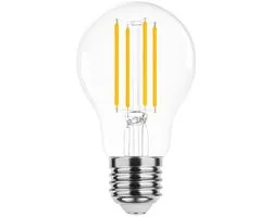 Modee E27 LED Lamp 7W - 806lm - 2700K - Warm Wit - LED Filament Globe A60 - Vervangt 60W Halogeen Gloeilamp