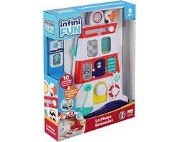 Infini Fun, Le Phare sensoriel, Jouet d'éveil et sensoriel, Textures, 9 Mois - version française