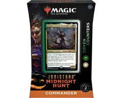 Magic the Gathering: Midnight Hunt Coven Counters Commander Deck
