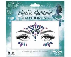 Moon Creations Face Diamond Sticker Moon Glitter - Sirène Mystic Multicolores