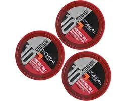 Loreal Paris Studio Line Indestructible Haar Gel Tripple Pack - 3 x 150 ml