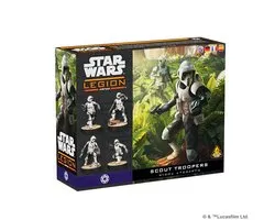 Atomic Mass Games Star Wars miniaturen Scout Troopers uitbreiding.