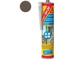 Sika Sikaflex polyurethaankit 84 UV+ bruin - 300 ml