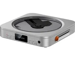 Fosi Audio MERAK CD Player – HiFi CD-speler met Bluetooth, USB - optische uitgang en afstandsbediening – Zwart