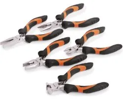 Kendo - Mini Tangen set - set van 5 precisie tangen - 115 mm