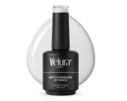 Velura® Bottle Builder (BIAB) - Builder in a Bottle - 15ml Icy White - Liquid Builder Gel - BIAB Gel Nagels - Flexibel & Dimethicone Hechting - HEMA- & TPO-vrij