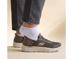 Skechers Slip-ins Go Walk Flex Instappers bruin - Maat 48
