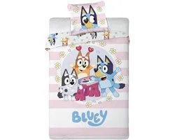 Bluey Dekbedovertrek - Voor de kinderkamer - Blauw