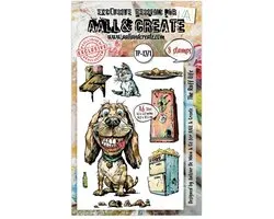 Aall & Create clearstamp A6 - The ruff life