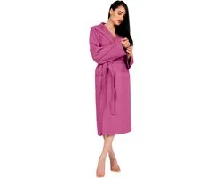 o-day Renato Balestra Badjas van microvezel voor heren en dames, ruimtebesparend, uniseks, met capuchon, zakken en riem, ideaal voor reizen, zwembad, fitnessstudio, licht, zacht