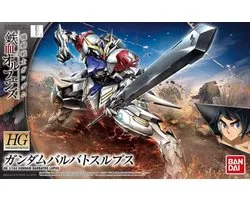 Gundam Barbatos Lupus 1:144 HG Model Kit box set | Robot technic modelbouw | Samurai action figure | Robotics katana warrior | Gunpla transformers speelgoed bouwpakket | Niet compatibel met Revell / lego | Bekend van Godzilla manga anime