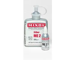 Pâte à mélanger argent métallique 200 grammes Mixol