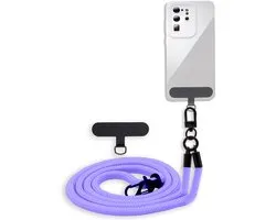 Chaîne de téléphone portable Cadorabo pour Ulefone Power Armor 13 en VIOLET - Étui pour téléphone portable avec cordon de sangle réglable à accrocher autour du cou