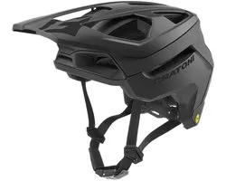 MTB fietshelm Madflex MIPS Recco, zwart mat