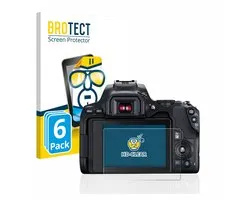 BROTECT - Film de protection d'écran pour Canon EOS 250D - Film de protection transparent (6 Pièces)