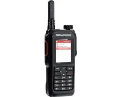 SYCO PPOC-4010 PLUG&PLAY SMARTWALKIETALKIE MET ONBEPERKT BEREIK EN GPS-TRACKING - Portable POC Radio 4G - 3600mAh