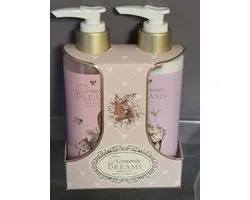 geschenk set vrouwen verjaardag - kerst geschenk - leuk kado - romantic dreams - handzeep - handlotion - hand care set