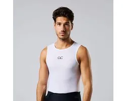 Acelera - Couche de base - Maillot de corps à manches courtes Sweat-shirt de cyclisme d'été - Wit - Homme - Taille XXXL