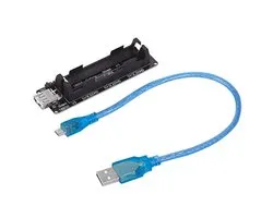 18650 Battery Shield V3 Micro-USB Charger ESP32 for Raspberry Pi and Arduino - ShopVlot