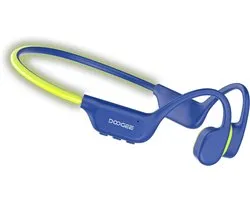 DOOGEE BoneBeat Swim Ray Casque à Conduction Osseuse — Écouteurs de Sport sans Fil — Casque de Course — Casque Bluetooth sans Fil — Design Ouvert — Étanche IP68 — Lumière de Sécurité LED — Stockage Intégré 32 GB