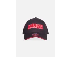 Marvel Patches Cap zwart-rood