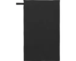 Sporthanddoek 50x100 cm, Proact, Zwart, 85% Polyester, 15% Polyamide