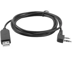 USB-programmeerkabel FTDI-chip FT232RL voor UV-5R BF-F8HP UV-82HP UV-82 BF-888S H777 TH-serie K1 Kenwood 2-pins connector 1,8 m