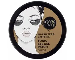 Organic Shop Eye Gel Patch Pu-erh tea & Caffeine - 60 pcs