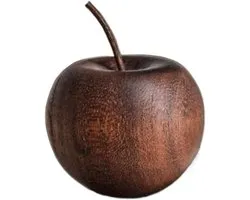 Natuurlijk houten fruitfiguurtje ‑ rustiek ornament voor thuis | Handgemaakt, verfijnd klein geuraccessoire, decoratief stuk, geschikt voor yoga, badkamer, hotel