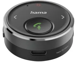Hama Bluetooth®-Receiver für Kfz, 3,5-mm-Stecker, Sprachsteuerung, Freisprechen Bluetooth handsfreekit