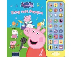 Peppa Pig  Sing mit Peppa Pig  27ButtonSoundbuch mit 24 Seiten fr Kinder ab 3 Jahren  mit bekannten Kinderliedern und Geruschen