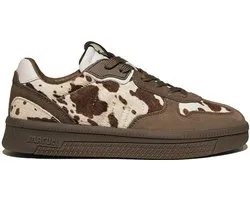 Maruti Yale sneakers Hairon Cow almond