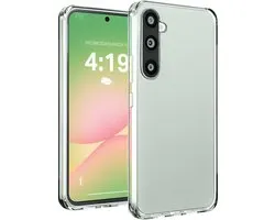 Hoesje Geschikt voor Samsung A56 Siliconen Shock Proof Case Transparant - Hoes Cover Case Shockproof - camera protector