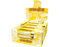 Grenade - High Protein, Low sugar - Protein bar - Lemon Cheesecake - 21g eiwit - 12 x 60g - Eiwitreep - Diverse smaken