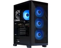 AMD Ryzen 5 7600X3D Game PC/ Streaming computer - Nvidia GeForce RTX 5070 Ti 16GB – 64GB RAM – 4.0TB M.2 SSD – Win11 Pro - Breeze