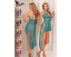 Sexy Babydoll Lingerie Dames - Yallow