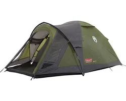 Coleman Darwin 3 Plus Koepeltent - tent 3 persoons - incl. draagtas - waterdichte tent - Groen