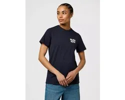 Wrangler - SIGN OFF TEE DARK NAVY - M