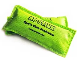 Sacs désodorisants No Stink pour chaussures de sport (2-PACK vert)