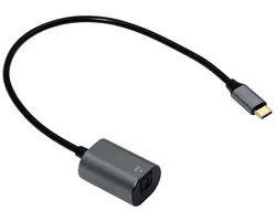 Allecto - Câble audio optique USB C vers Toslink - 0,2 m - Pour musique et jeux - Haute qualité sonore - Compatible TV - Noir