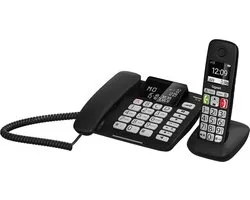 Gigaset DL780 Plus Téléphone analog/dect Identification de l'appelant Noir