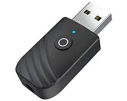 Dailygoody - Bluetooth 5.0 Adapter - 3-in-1 Zenderontvanger - Compact en Lichtgewicht - Audio Streaming - Geschikt voor TV en PC - USB Dongle