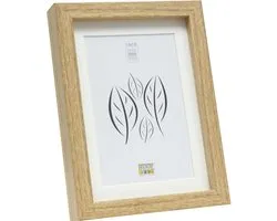 Deknudt Frames fotolijst - eik met passe-partout - 10x15 cm / 13x18 cm