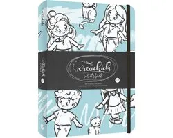 CreaChick Schetsboek BLUE