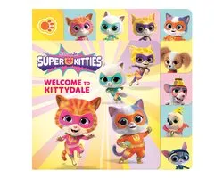 Disney Junior SuperKitties: Welcome to Kittydale: A Tabbed Board Book