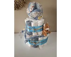 Little Dutch Forest Friends speelbal Luiertaart - babyshower- kraamcadeau