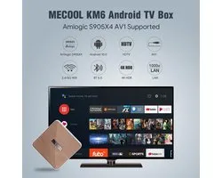 Mecool Deluxe KM6 Android 4gb 64gb TV Box