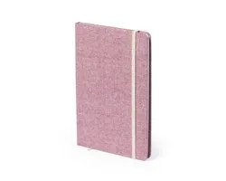 Carnet A5 - Carnet - Carnet - Carnet - Durable - Hardcover - Coton recyclé - Rouge