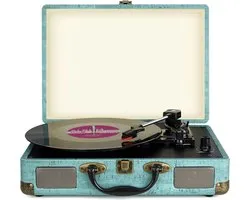 DIGITNOW Platenspeler - Ingebouwde Speakers - Auto-stop - Retro - Vintage - Bluetooth